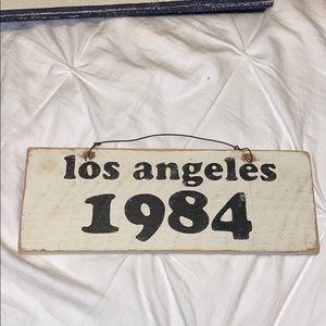 Brandy Melville Wooden Sign